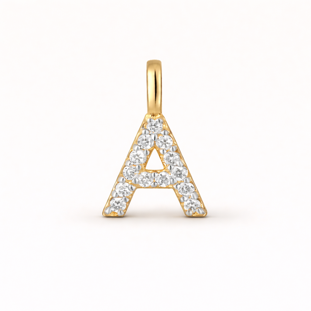 Collar Iniciales | Plata de ley 925 bañada en oro 18k