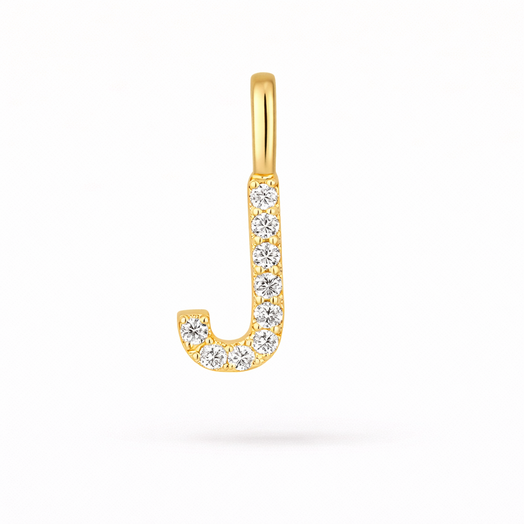 Collar Iniciales | Plata de ley 925 bañada en oro 18k