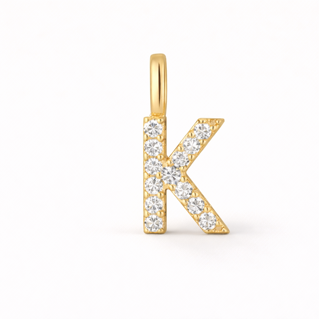 Collar Iniciales | Plata de ley 925 bañada en oro 18k