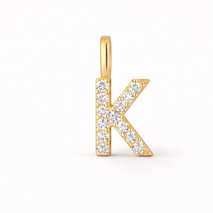 Collar Iniciales | Plata de ley 925 bañada en oro 18k