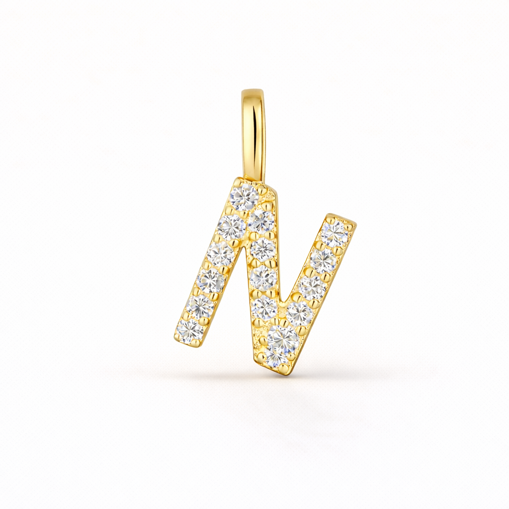 Collar Iniciales | Plata de ley 925 bañada en oro 18k