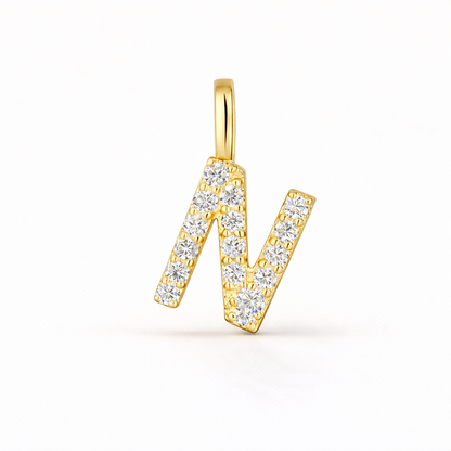 Collar Iniciales | Plata de ley 925 bañada en oro 18k