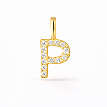 Collar Iniciales | Plata de ley 925 bañada en oro 18k