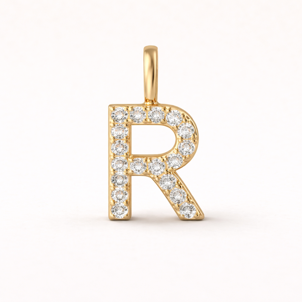 Collar Iniciales | Plata de ley 925 bañada en oro 18k