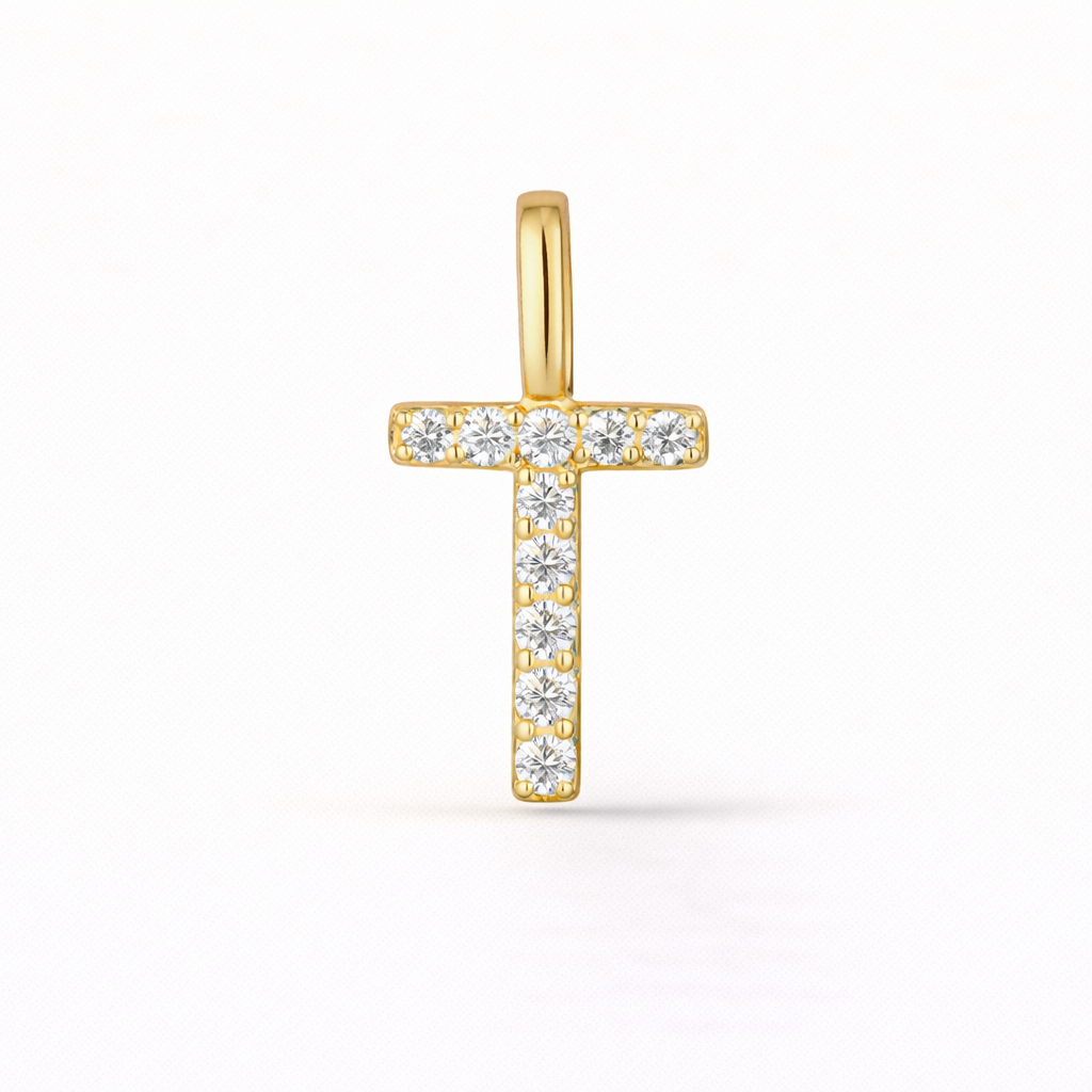 Collar Iniciales | Plata de ley 925 bañada en oro 18k