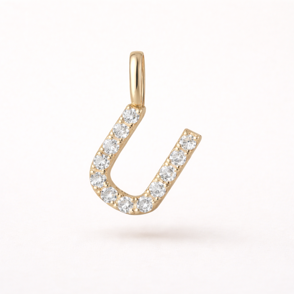 Collar Iniciales | Plata de ley 925 bañada en oro 18k