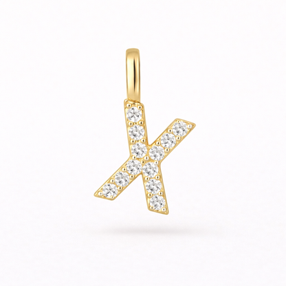 Collar Iniciales | Plata de ley 925 bañada en oro 18k