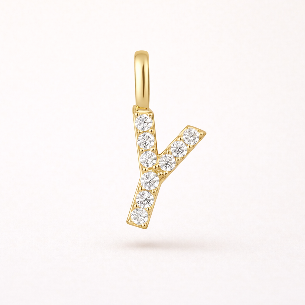 Collar Iniciales | Plata de ley 925 bañada en oro 18k