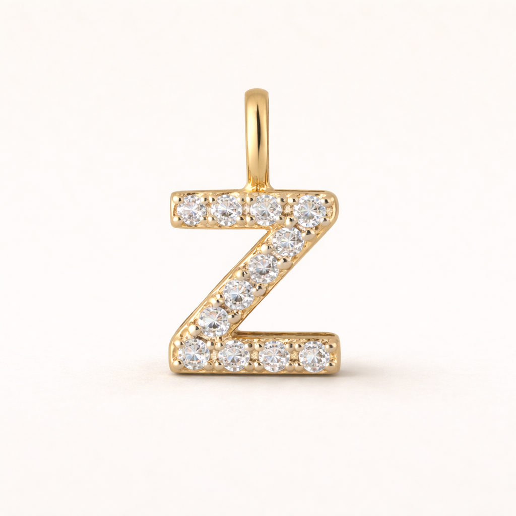 Collar Iniciales | Plata de ley 925 bañada en oro 18k