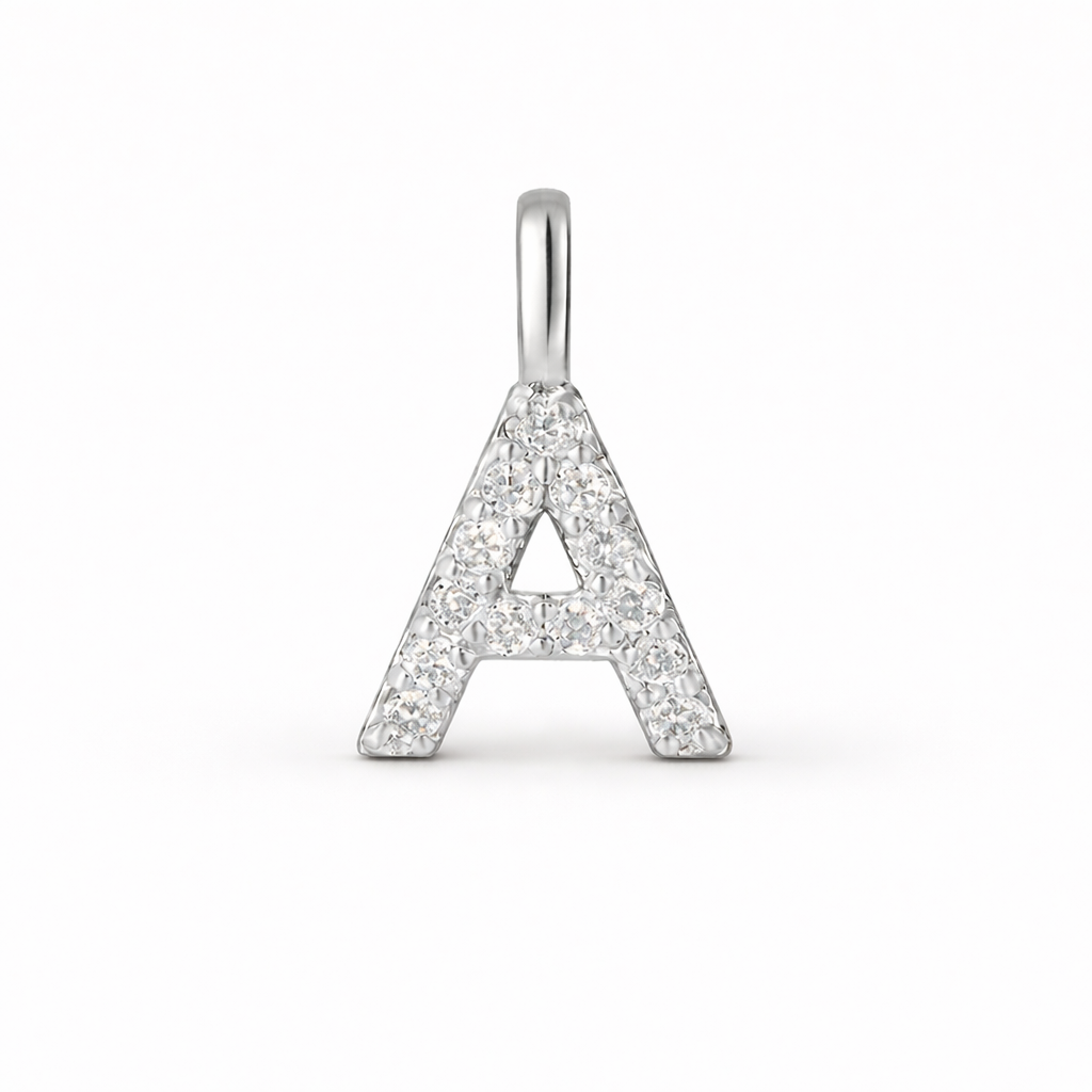 Collar Iniciales | Plata de ley 925 bañada en oro 18k