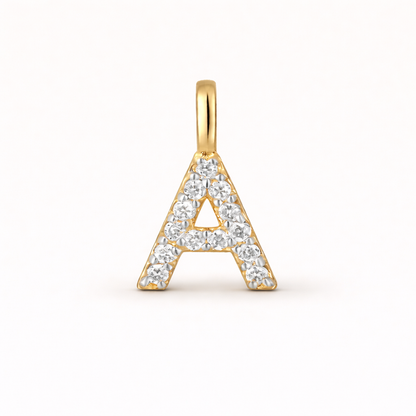 Collar Iniciales | Plata de ley 925 bañada en oro 18k