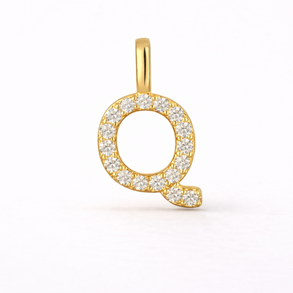 Collar Iniciales | Plata de ley 925 bañada en oro 18k