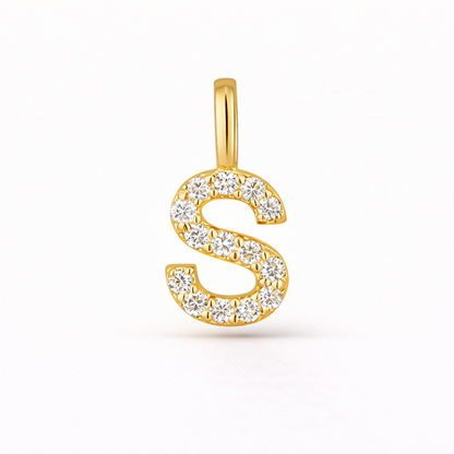 Collar Iniciales | Plata de ley 925 bañada en oro 18k