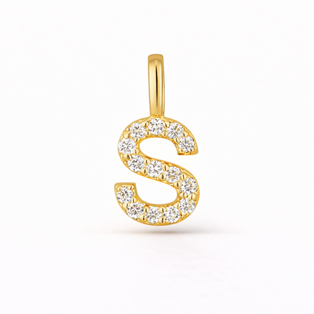 Collar Iniciales | Plata de ley 925 bañada en oro 18k