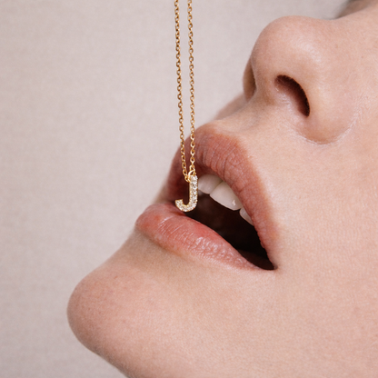 Collar Iniciales | Plata de ley 925 bañada en oro 18k