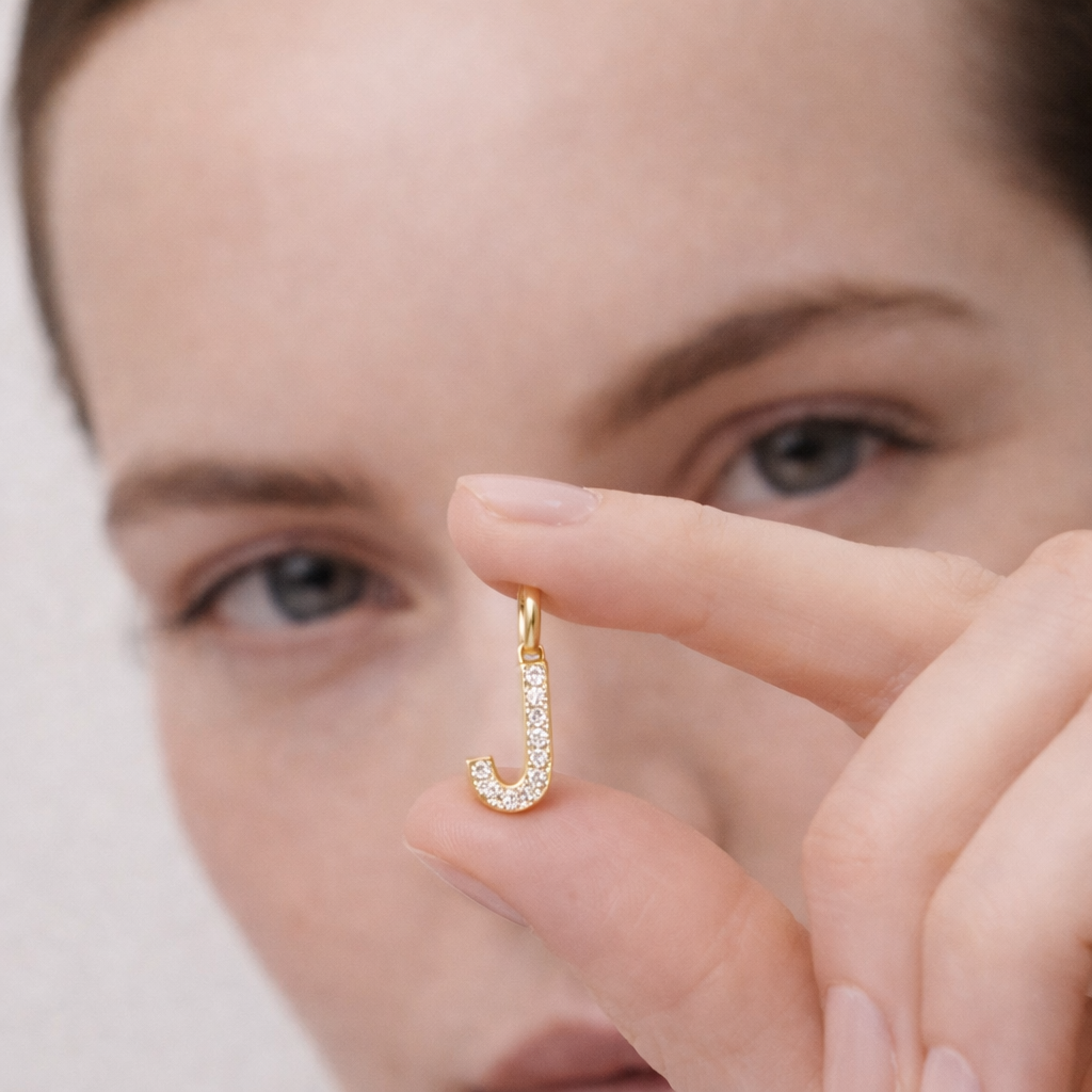 Collar Iniciales | Plata de ley 925 bañada en oro 18k