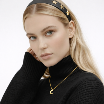 Collar Luna | Plata de ley 925 bañada en oro 18k