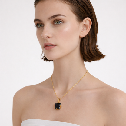 Collar Prisma  | Plata de ley 925 bañada en oro 18k